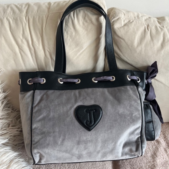Juicy Couture daydreamer gray black Scottie dog twig dog 2000s Y2K - Picture 3 of 8